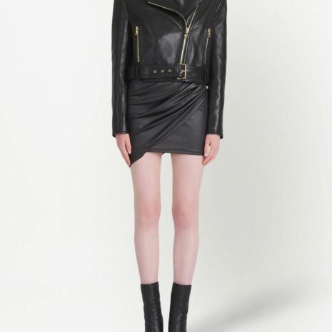 BalmainBiker jacket at Fashion Clinic
