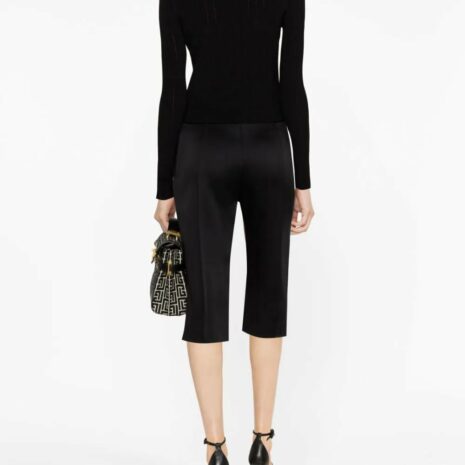 BalmainButtoned Fine-Knit Cardigan at Fashion Clinic