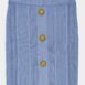 BalmainButtoned Rib-Knit Midi Skirt at Fashion Clinic