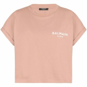 BalmainCotton t-shirt at Fashion Clinic