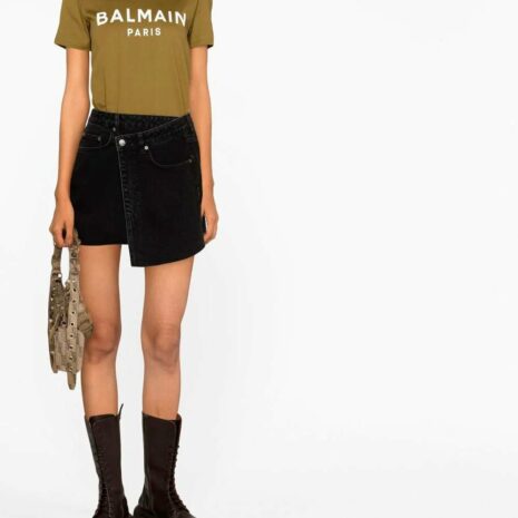 BalmainCotton t-shirt at Fashion Clinic