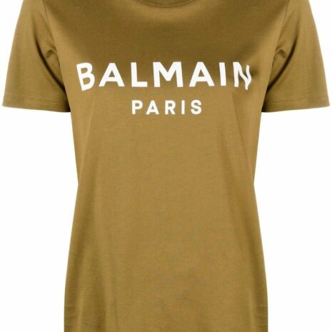 BalmainCotton t-shirt at Fashion Clinic