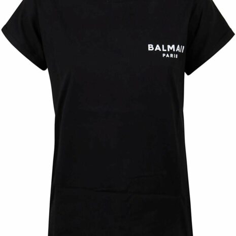 BalmainCotton t-shirt at Fashion Clinic