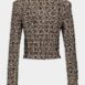 BalmainCropped Lurex Tweed Round Neck Jacket at Fashion Clinic