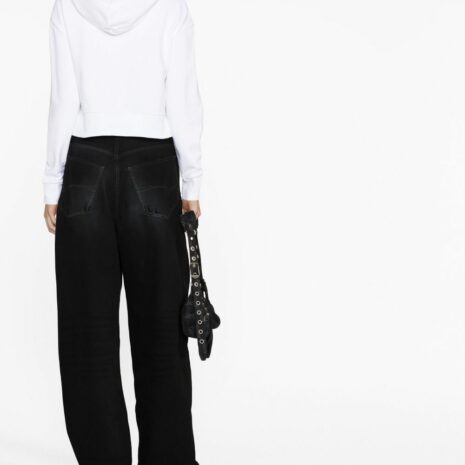 BalmainCropped sweatshirt at Fashion Clinic