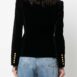 BalmainDouble-Breasted Velvet Blazer at Fashion Clinic