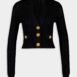 BalmainEmbellished Button Cardigan at Fashion Clinic