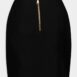 BalmainEmbossed-Button Wool Miniskirt at Fashion Clinic