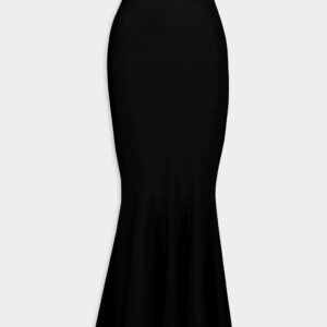 BalmainFlared Knitted Midi Skirt at Fashion Clinic