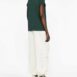 BalmainFlocked-Logo Cotton T-Shirt at Fashion Clinic