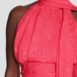 BalmainHalterneck moiré top at Fashion Clinic