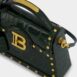 BalmainHandbag B-Buzz 23 Dynasty Crocodile Print Leather at Fashion Clinic