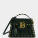 BalmainHandbag B-Buzz 23 Dynasty Crocodile Print Leather at Fashion Clinic