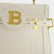 BalmainHandbag B-Buzz 23 Grained Leather at Fashion Clinic