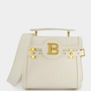 BalmainHandbag B-Buzz 23 Grained Leather at Fashion Clinic