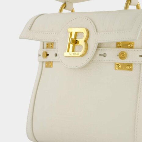 BalmainHandbag B-Buzz 23 Grained Leather at Fashion Clinic