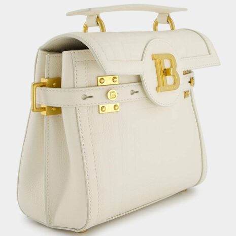 BalmainHandbag B-Buzz 23 Grained Leather at Fashion Clinic