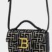 BalmainHandbag B-Buzz Mini Monogram Jacquard at Fashion Clinic