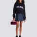 BalmainJacquard Brushed Mohair Balmain Jumper at Fashion Clinic