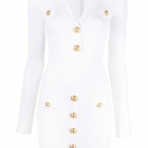 BalmainKnitted Mini Dress at Fashion Clinic