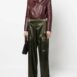 BalmainLeather Biker Cropped Jacket at Fashion Clinic