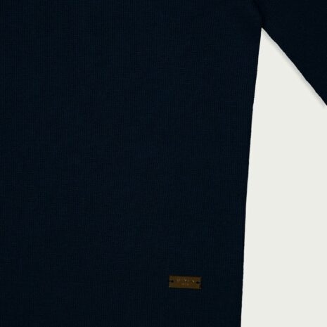 BalmainLogo-Plaque Wool Jumper at Fashion Clinic