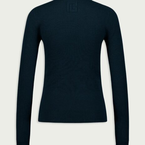 BalmainLogo-Plaque Wool Jumper at Fashion Clinic