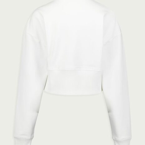 BalmainLogo-Print Cotton Sweatshirt at Fashion Clinic