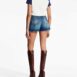 BalmainLogo-Print Cropped Cotton T-Shirt at Fashion Clinic