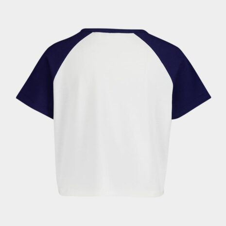 BalmainLogo-Print Cropped Cotton T-Shirt at Fashion Clinic