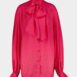 BalmainMini Monogram Silk Shirt at Fashion Clinic