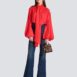 BalmainMini Monogram Silk Shirt at Fashion Clinic