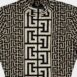BalmainMonogram Print Turtleneck at Fashion Clinic