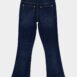 BalmainNavy Blue Flared Cotton Jeans at Fashion Clinic