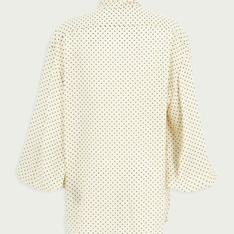 BalmainPrinted Pussy Bow Silk Blouse at Fashion Clinic
