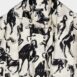 BalmainPrinted Silk Tie-Neck Shirt at Fashion Clinic