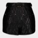 BalmainQuilted Leather Shorts at Fashion Clinic