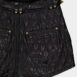 BalmainQuilted Leather Shorts at Fashion Clinic