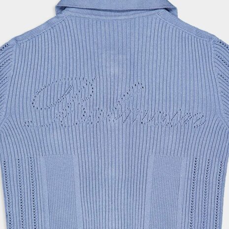BalmainRibbed Knit Button-Up Cardigan at Fashion Clinic