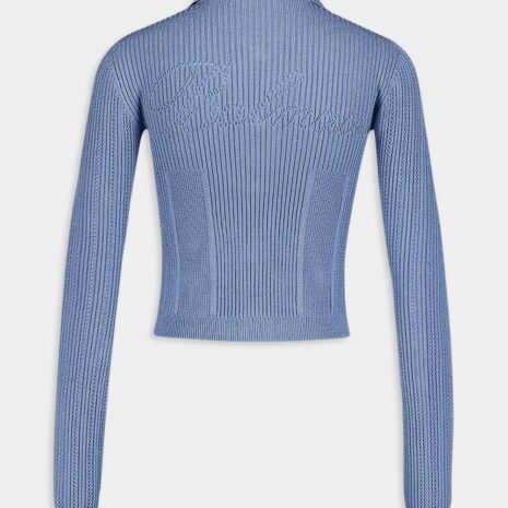 BalmainRibbed Knit Button-Up Cardigan at Fashion Clinic