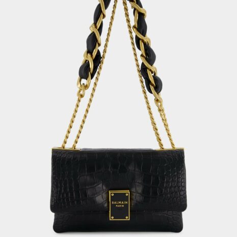 BalmainSmall 1945 quilted shoulder bag at Fashion Clinic