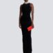BalmainVelvet Halterneck Gown at Fashion Clinic