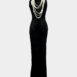 BalmainVelvet Halterneck Gown at Fashion Clinic