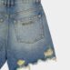 BalmainVintage Fringed Denim Shorts at Fashion Clinic