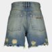 BalmainVintage Fringed Denim Shorts at Fashion Clinic