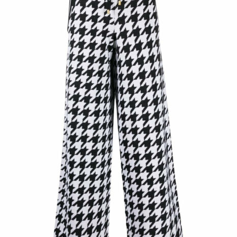 BalmainWool blend straight leg trousers at Fashion Clinic