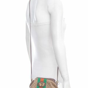 Gucci Brown Mini New GG Supreme Monogram Cross-Body
