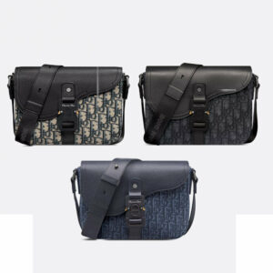 Small Saddle Messenger Bag 