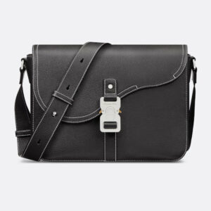 Saddle Messenger Bag with Flap