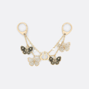 Toile de Jouy Papillon Bag Charm
